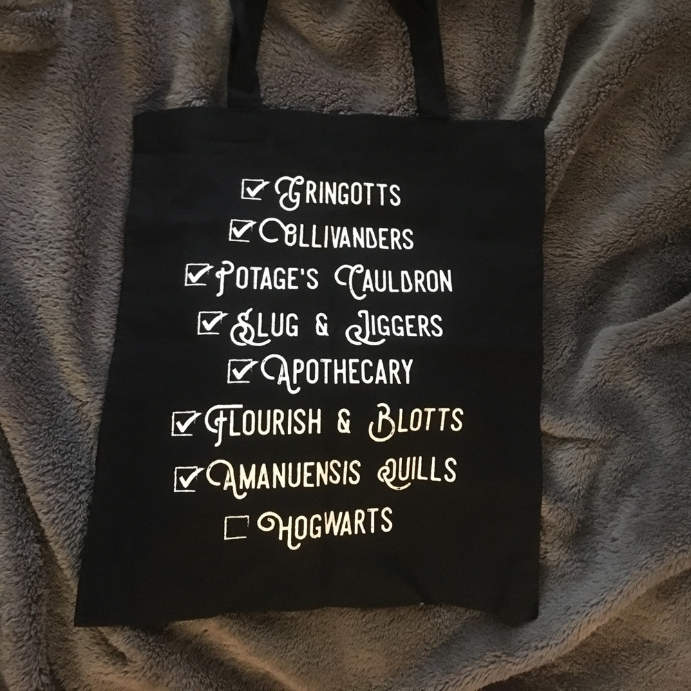 Harry Potter tote bag